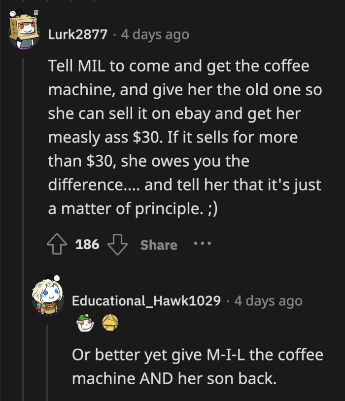 Redditors couldn't take OP's husband and MIL seriously.