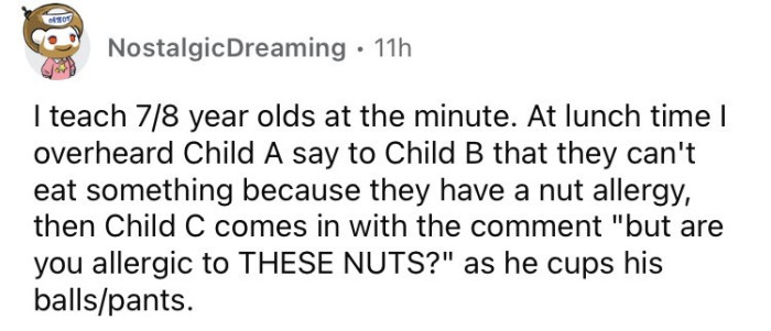 5. Do you have an allergy to all types of nuts?