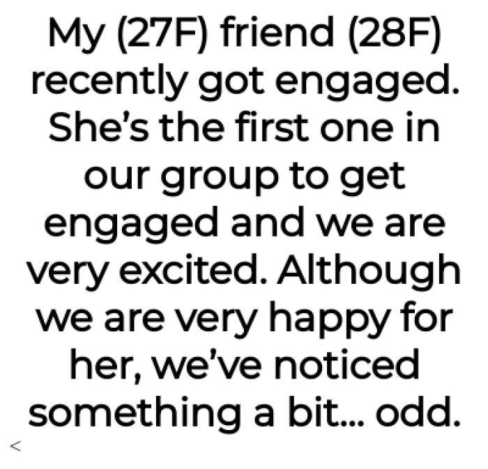 OP starts off their post by explaining the relationship between the couple they're referring to.