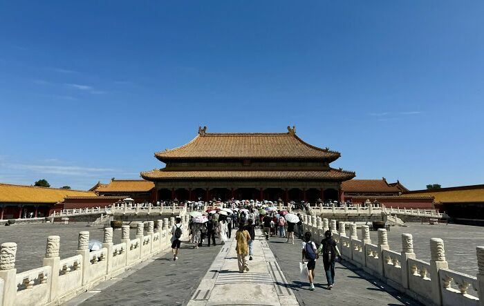 "Courtyard, Forbidden City, Beijing"