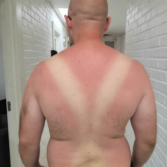 50. Was he wearing a mankini?