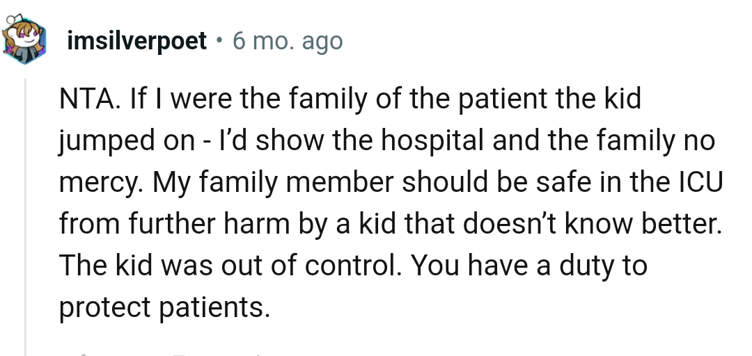 An out-of-control kid