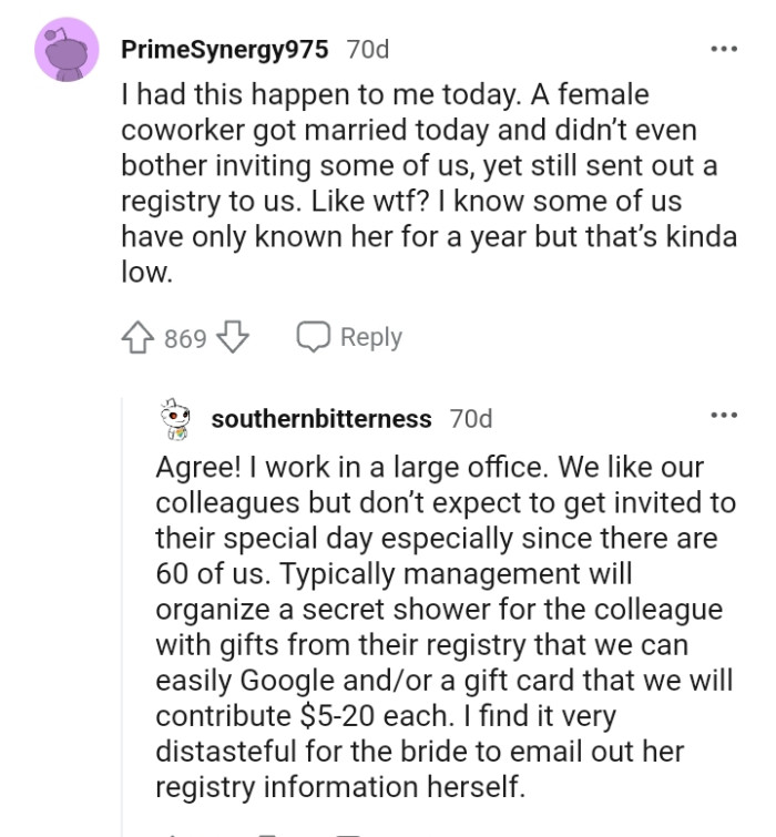 This Redditor says the same thing happened to them