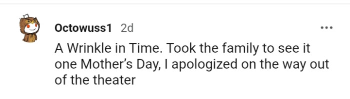 13. For this Redditor, it's A Wrinkle in Time