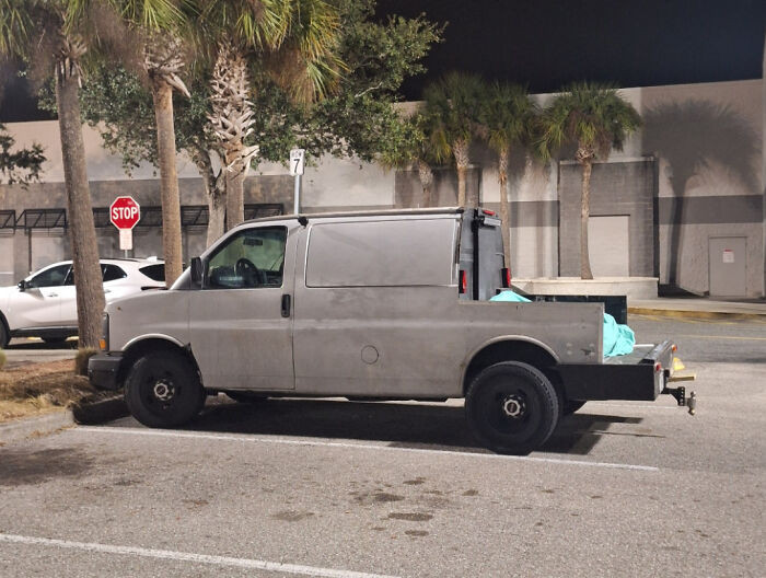 "Saw This In A Walmart Parking Lot In Florida At 10 PM. I'm Just Wondering If This Is A Vuck Or A Tran"