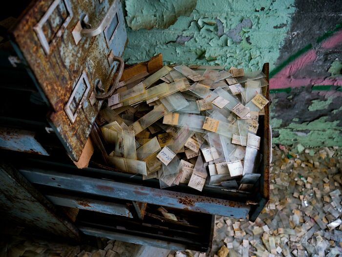 "Blood Samples From An Abandoned Hospital"