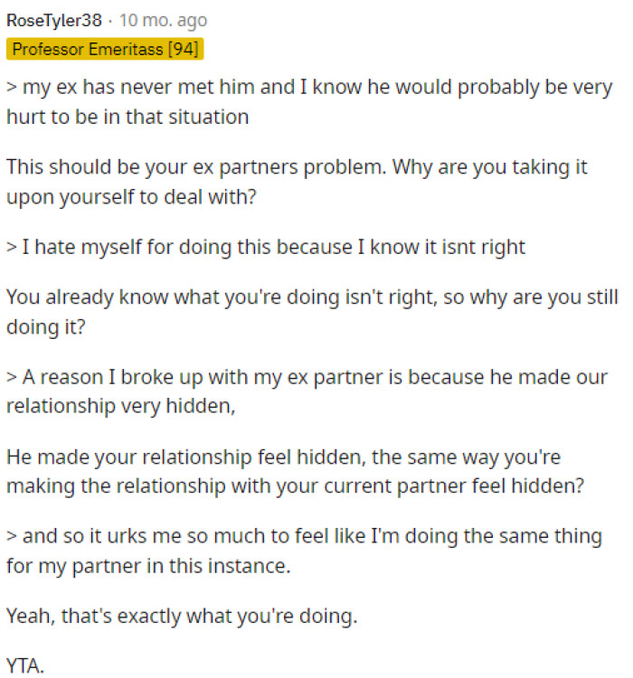 After this person pointed out all of these lines in OP's post, I definitely think that there are a lot of things that need to be said here.