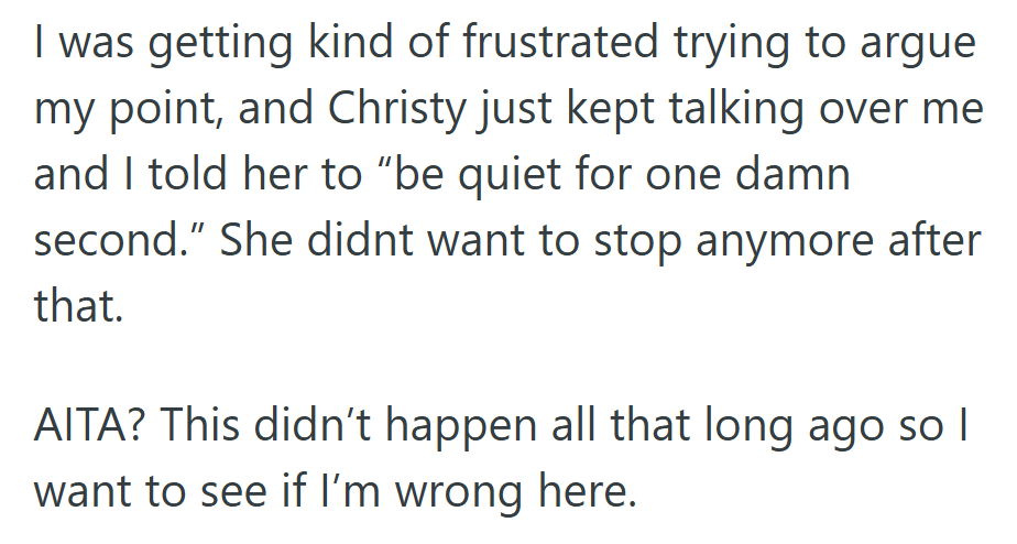 The argument hit its breaking point when he snapped, leaving words that couldn’t be taken back.