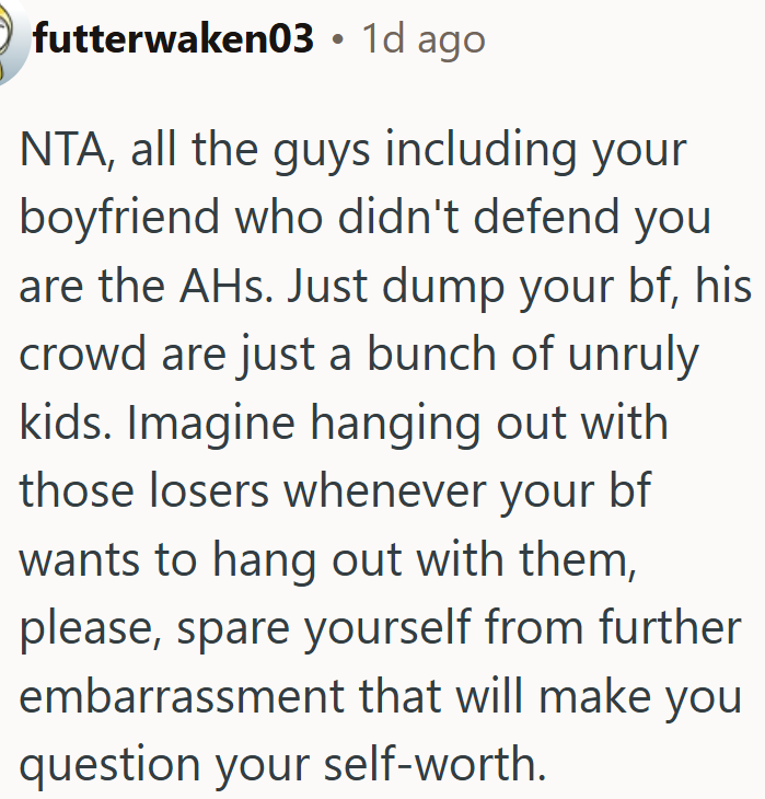 Breaking up sounds like the smartest option for OP.