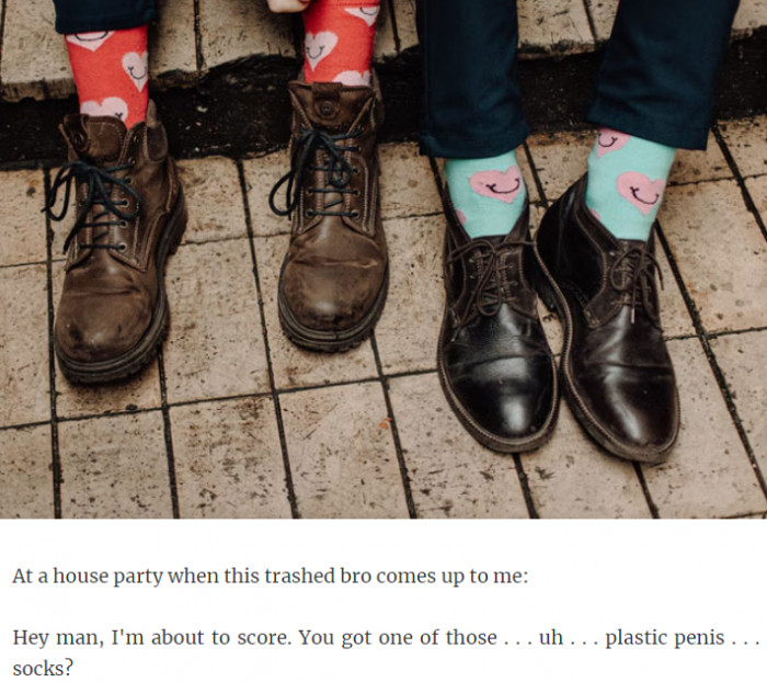 25. I'd look at him like...