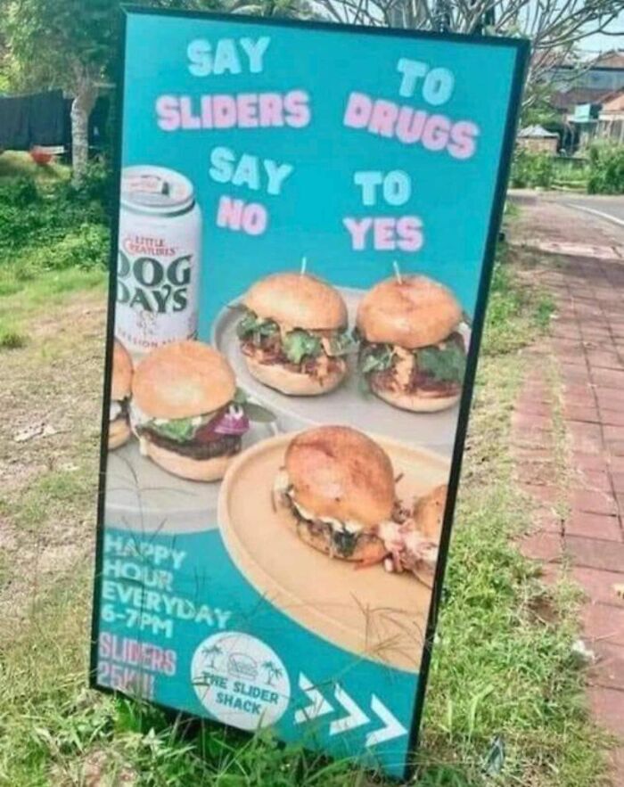 18. Misdirected signs