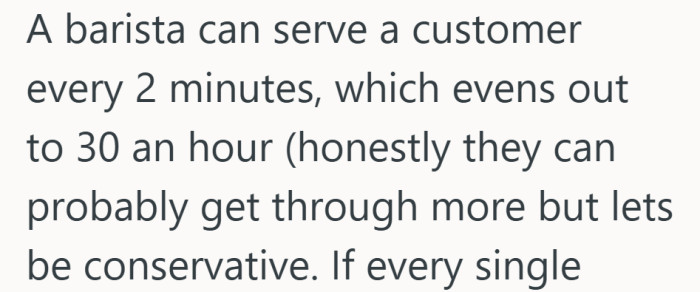 Some even broke down the math to show how it adds up over an hour.