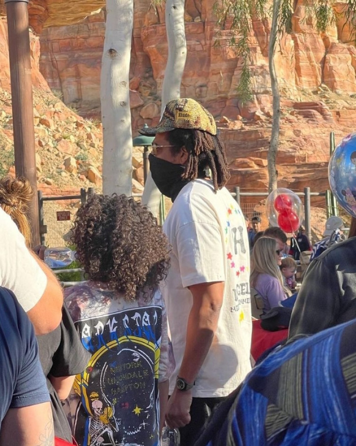 22. Jay-Z brought Blue Ivy Carter to Disney