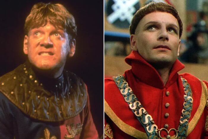 7. Kenneth Branagh and Laurence Olivier