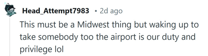 It's a duty and privilege.