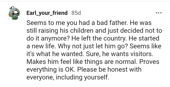 It seems like it's what he wanted.