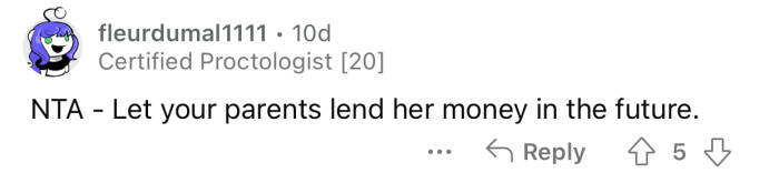 If the parents don't approve of the offer, they can counter with a better one.