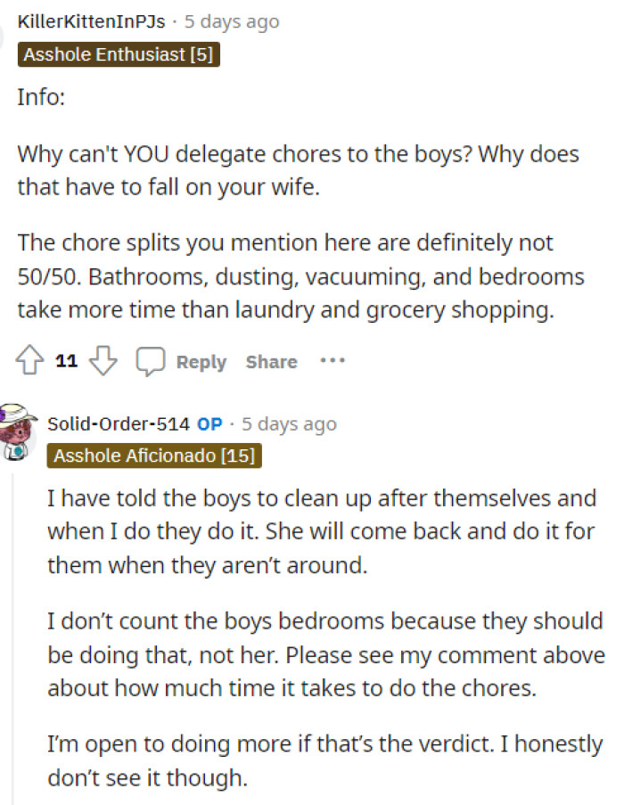 Again, people returned for more information, which they suggested should be edited into the post. He's providing a lot of information in the comments.