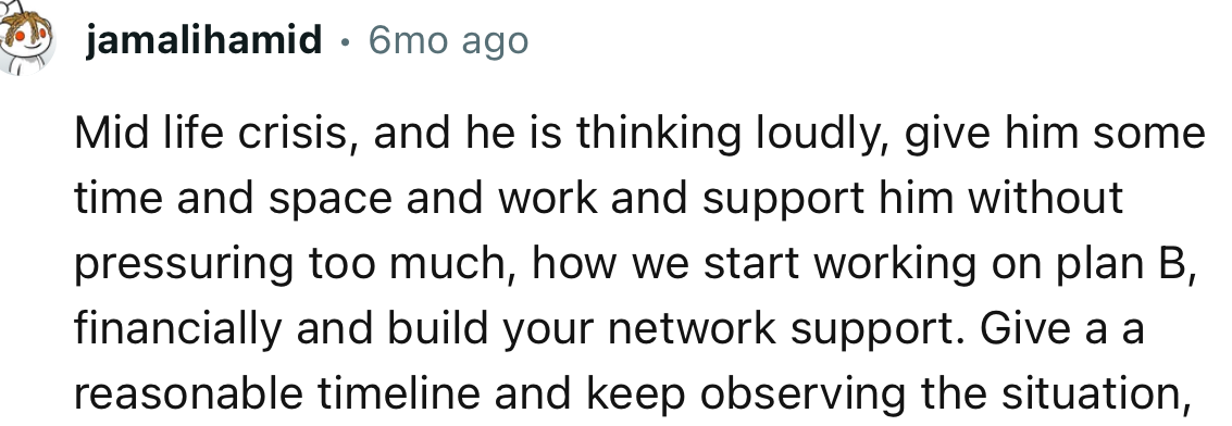 “Give a reasonable timeline and keep observing the situation.”