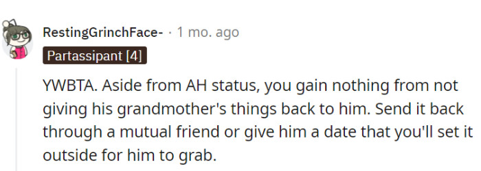 True, OP is basically gaining nothing.