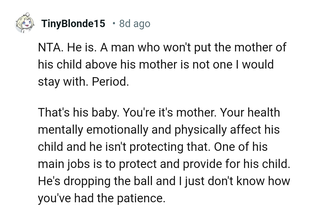 One of his jobs is to protect his child
