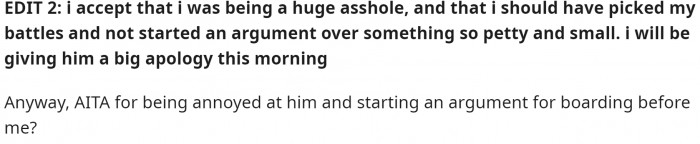 Spoiler, but here's the edit for the post that she added after reading comments.