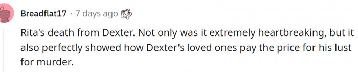 17. Rita from Dexter