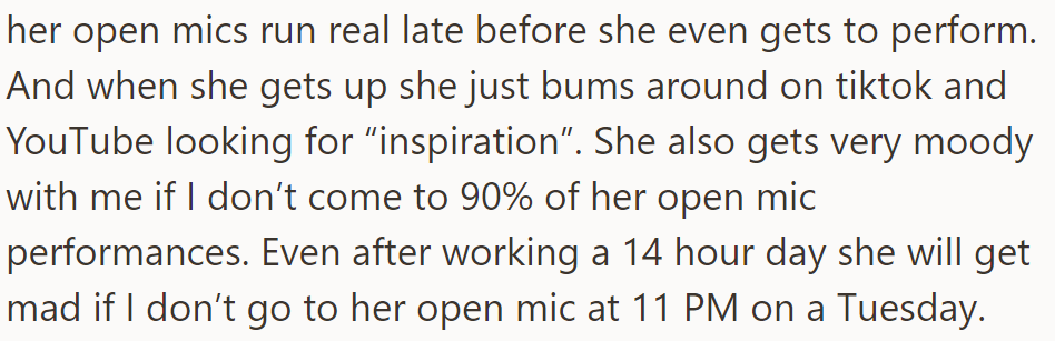 And they started to quarrel