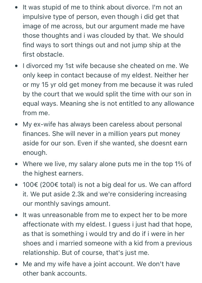 OP needs to clarify a few things