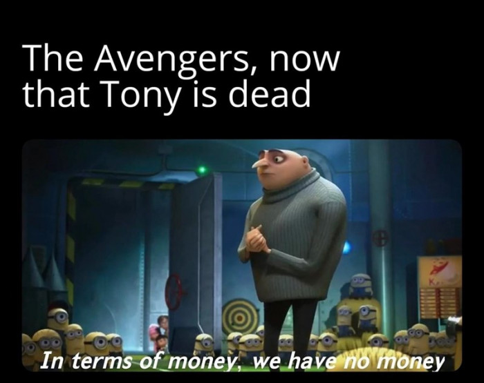 11. All of those powers, and they couldn't use them to become billionaires.