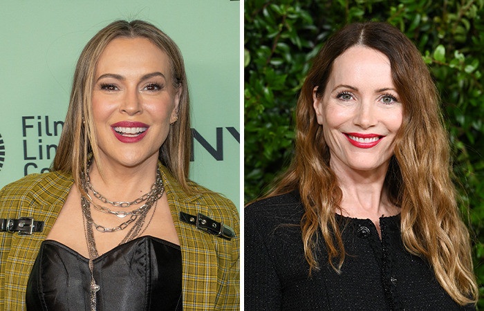 Alyssa Milano & Leslie Mann