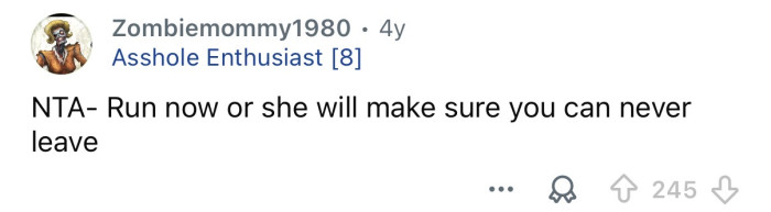 Run while you still can!