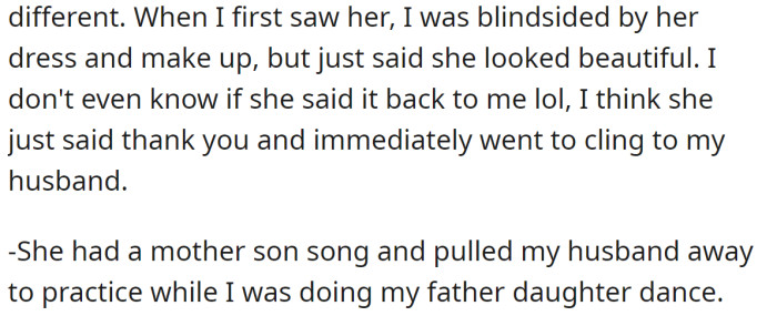 Her MIL has done more strange things: