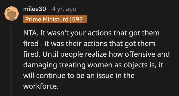 What she overheard wasn't something OP could have easily forgotten