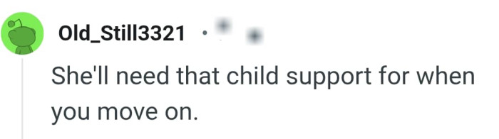 The OP might just move on