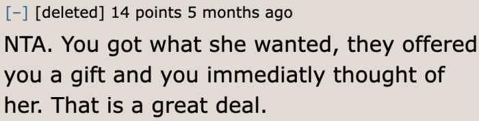 There's nothing wrong with the OP's plan. Some people even thought it was sweet of him to dedicate the gift to his SO.