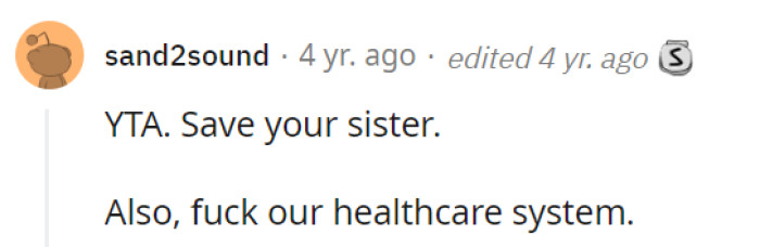 Bottom line: we have a messed-up healthcare system.