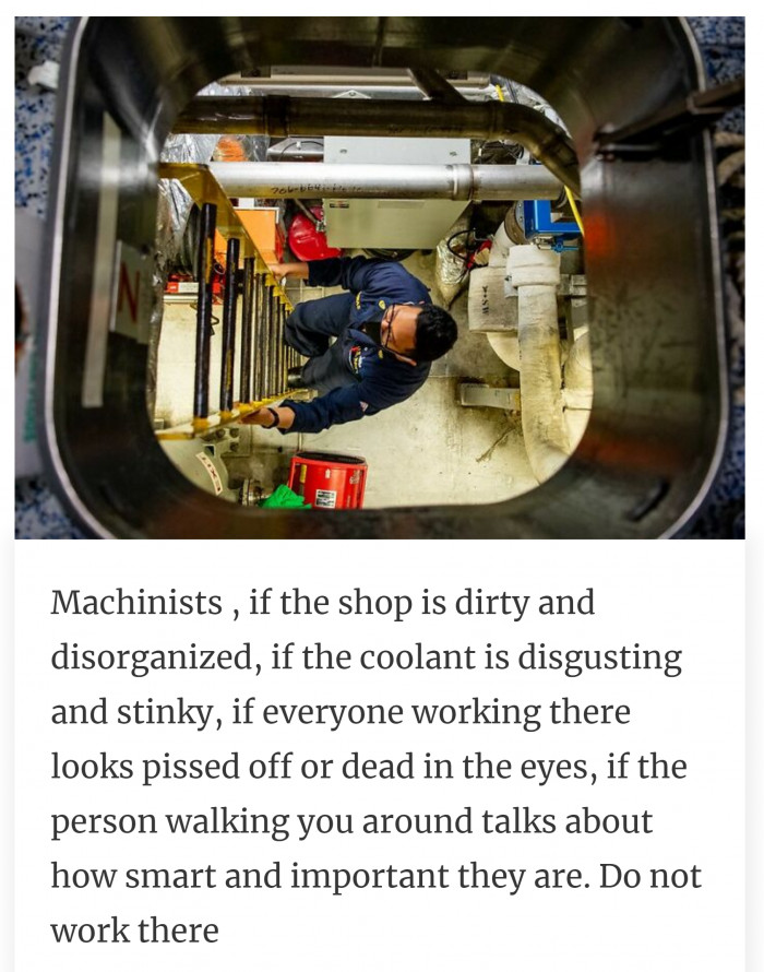 25. Absorbed workplace.