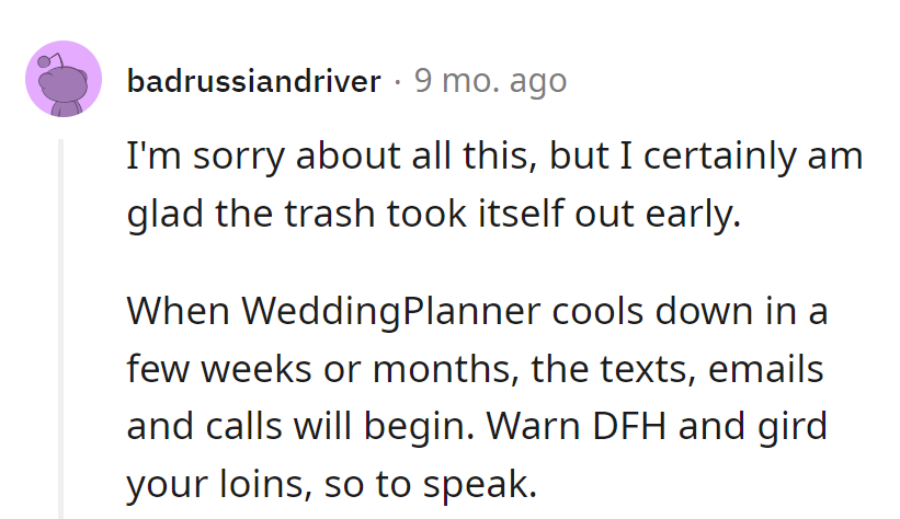 Yes, they're preparing for the post-trash fallout—time to armor up!