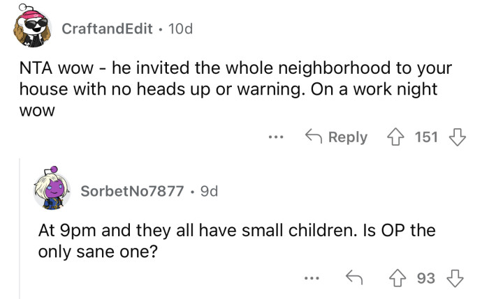 OP seems to be the only sane person in that friend group.