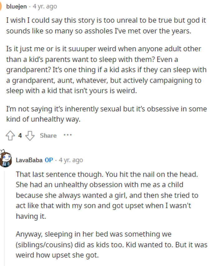 It does sound just like so many people who are terrible, and we hate that anyone has to go through this, honestly.