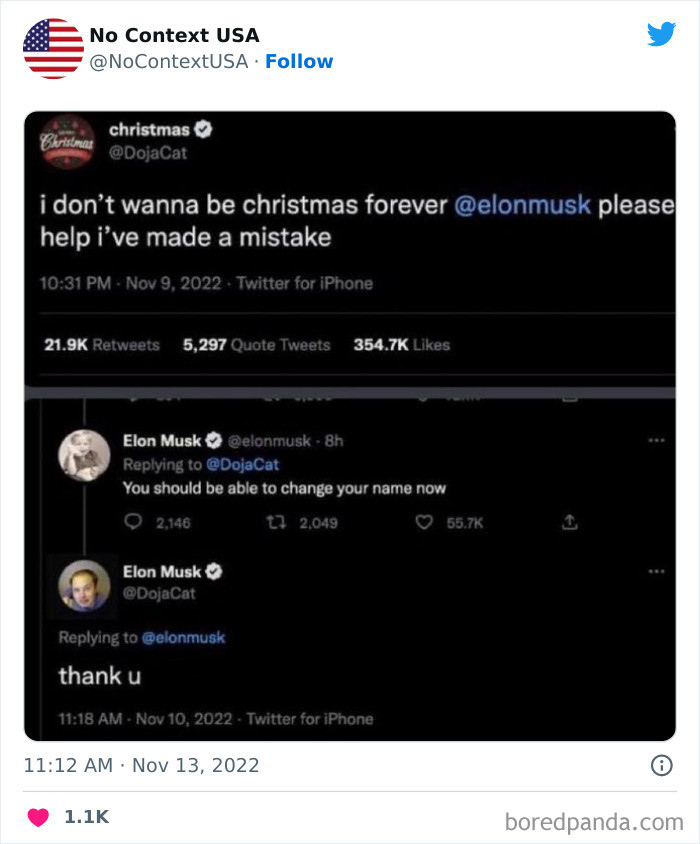 14. *Instantly regrets his decision*