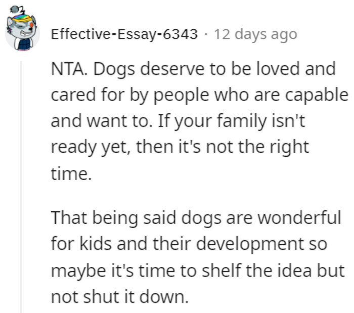 Dogs deserve love