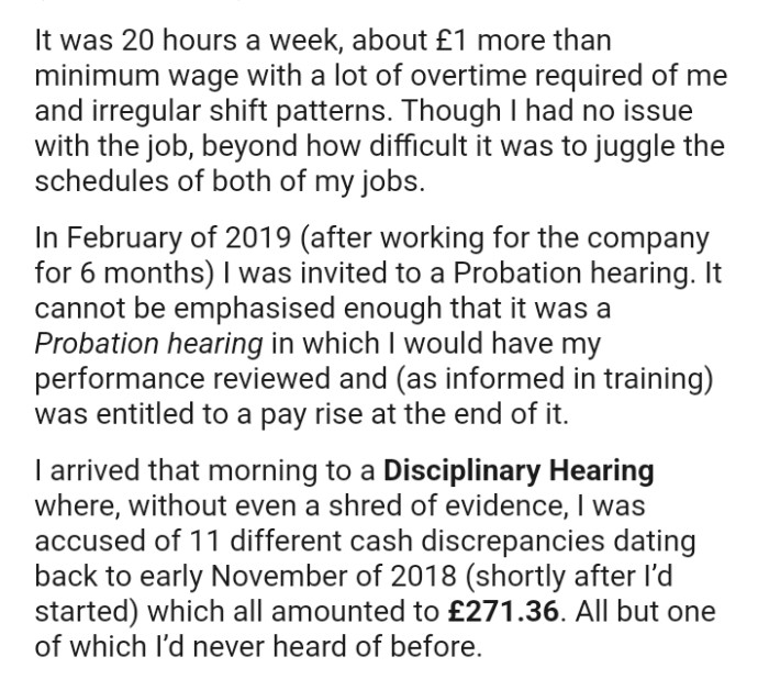 It cannot be emphasized enough that it was a probation hearing