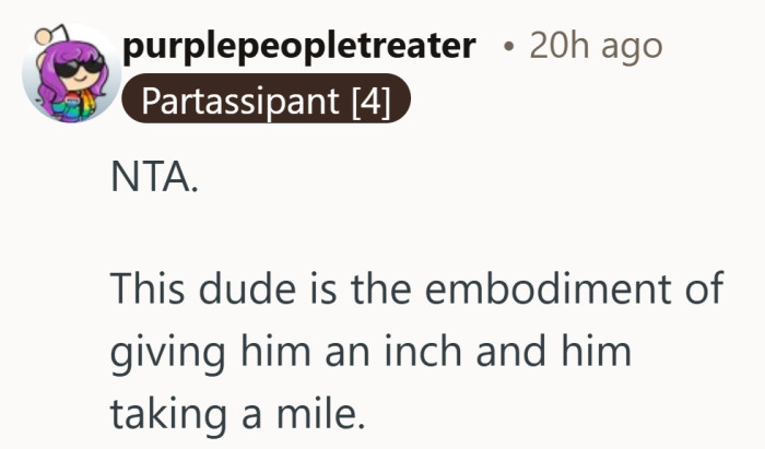 A free dinner somehow turned into plans for tomorrow’s lunch.