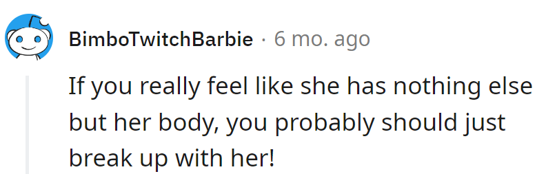 It's not a breakup; it's a body shake-up!