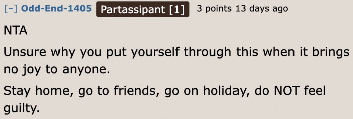 People Shouldn't Put Themselves Through Something That Doesn't Make Them Happy.