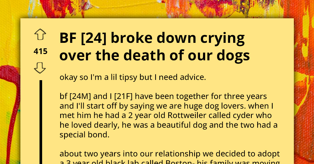 Worried Young Woman Asks For Right Way To Help Her Boyfriend Mourn His Dogs