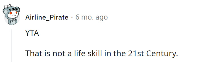 Fish gutting—apparently not in vogue for the 21st century.