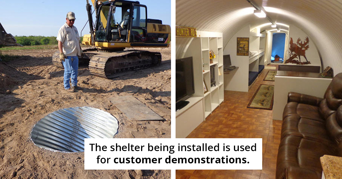 33 Photos Of Fallout Shelter Installation In Action, And This Might Just Be What You Need For Zombie Apocalypse